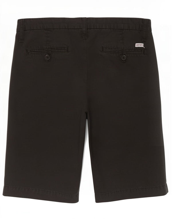 Męskie spodenki Chino Carhartt Small W26, czarne, bawełniane