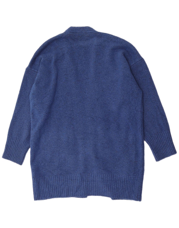 Marks & Spencer Damski sweter o długim kroju i luźnym kroju, UK 16, duży niebieski