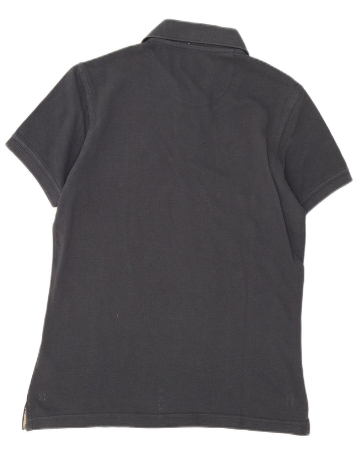 Męska koszulka polo Barbour, mała, szara, bawełniana
