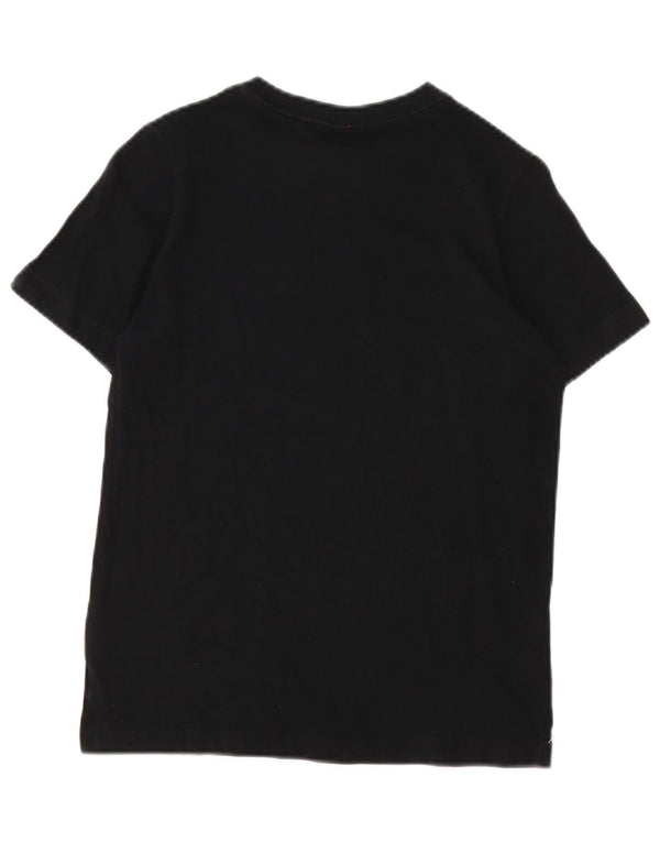 Chłopięcy T-shirt z grafiką Nike na 12-13 lat, duży, czarny, bawełniany