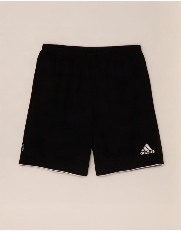 Męskie spodenki sportowe Adidas Climalite, małe, czarne, poliestrowe