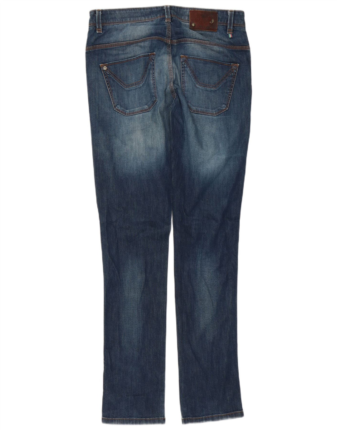 Męskie jeansy slim fit JECKERSON W32 L34 Niebieskie bawełniane