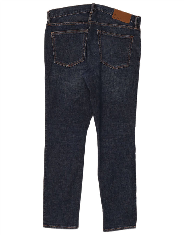 Damskie jeansy skinny Gap W32 L30 Granatowe, bawełniane