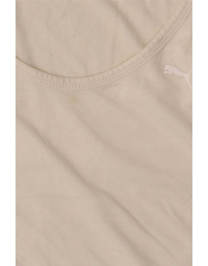 Damska kamizelka Puma Top UK 8 Small Off White