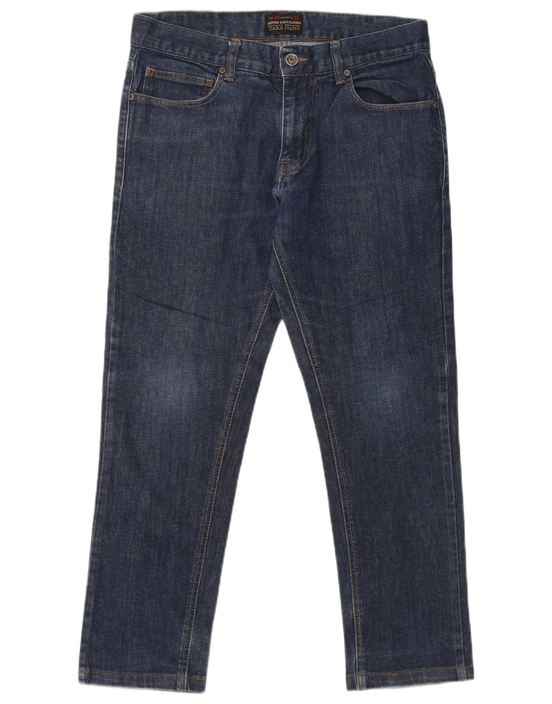 Męskie jeansy slim fit ZARA EU 40 Medium W31 L26 Niebieskie bawełniane