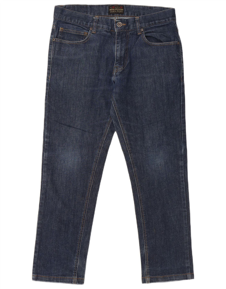 Męskie jeansy slim fit ZARA EU 40 Medium W31 L26 Niebieskie bawełniane