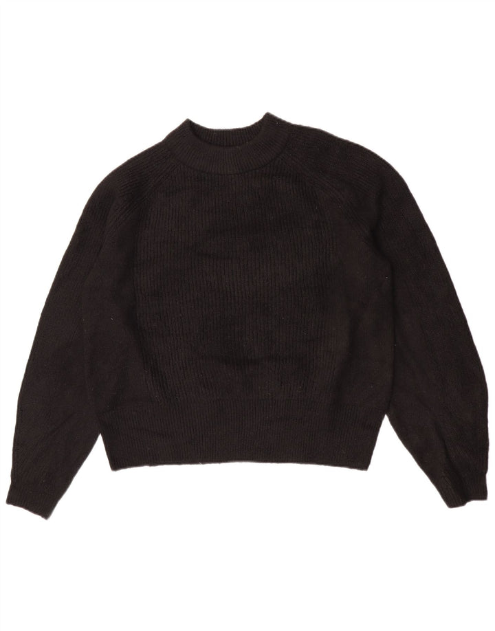 Marks & Spencer Damski sweter z golfem UK 14, średni czarny