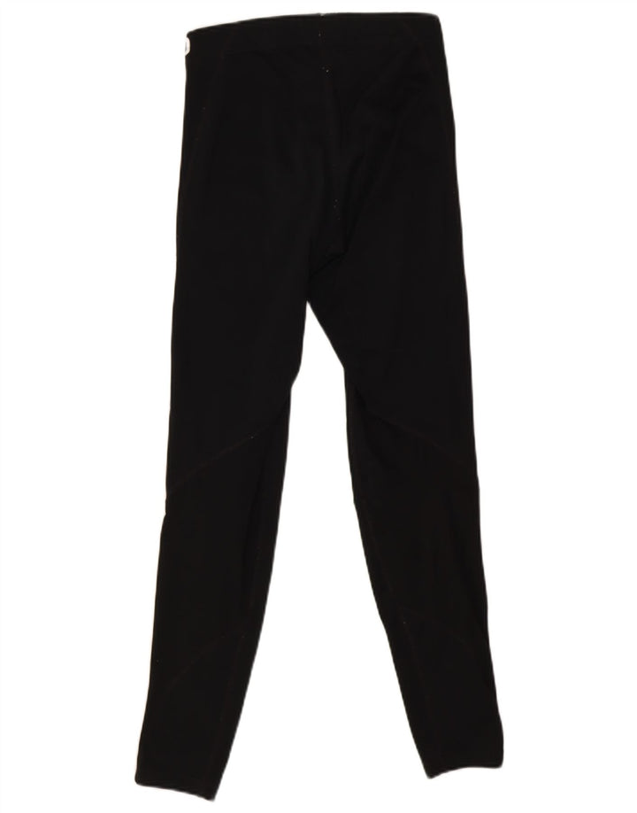 Damskie legginsy Nike Dri Fit Graphic UK 8, małe czarne