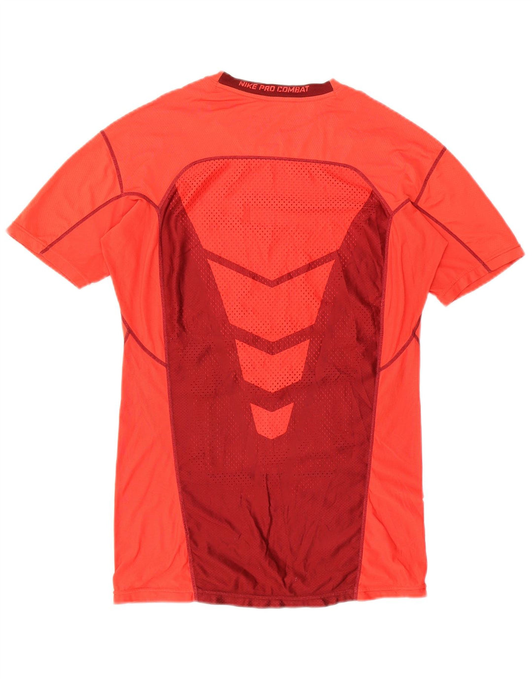 Męski T-shirt Nike Dri Fit Top, duży, czerwony, z blokami kolorów