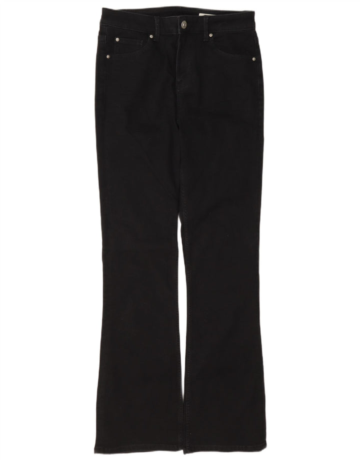 Marks & Spencer Damskie Jeansy Eva Bootcut UK 12 Medium W32 L32 Czarne