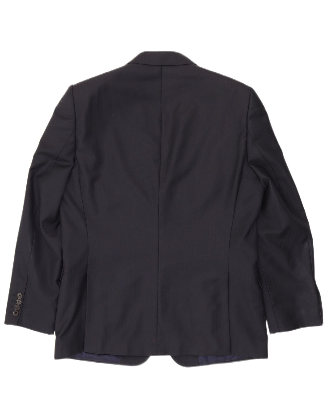 JAEGER Męska marynarka Alfred Brown zapinana na 2 guziki UK 44 2XL Granatowa