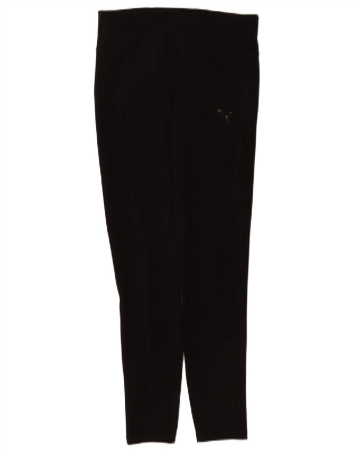 Legginsy Damskie Puma UK 8 Małe Czarne Poliester