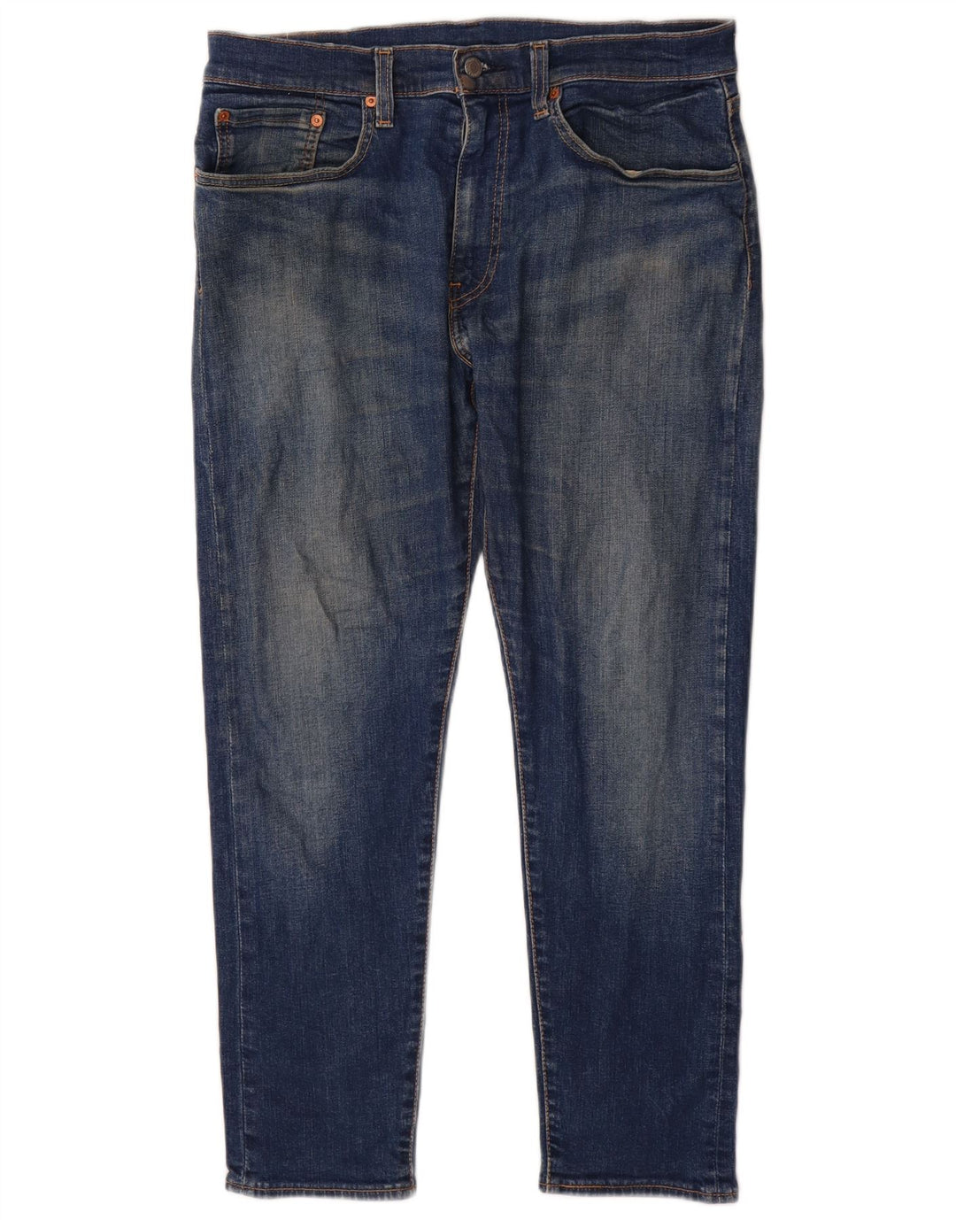 Męskie jeansy LEVI'S 512 Slim, zwężane, W34 L28, niebieska bawełna