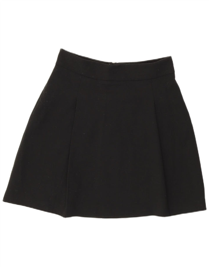 Marks & Spencer Damska spódnica w kształcie litery A UK 10 Small W29 Czarny poliester