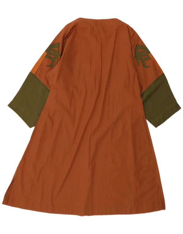 PENNY BLACK Damska oversize'owa sukienka o linii A UK 8 Small Brown Colorblock