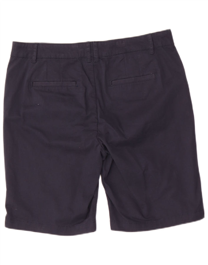 Damskie bermudy Fat Face UK 12 Medium W34 Granatowa bawełna