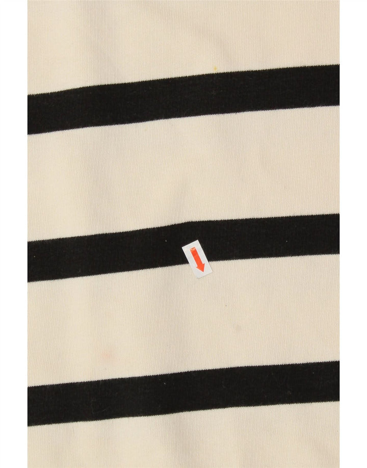 Damska bluza MINT VELVET UK 14, bawełna w średnie białe paski