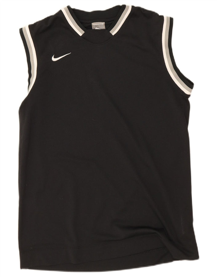 Chłopięca koszulka z kamizelką Nike 13-14 lat XL, poliester w czarne paski