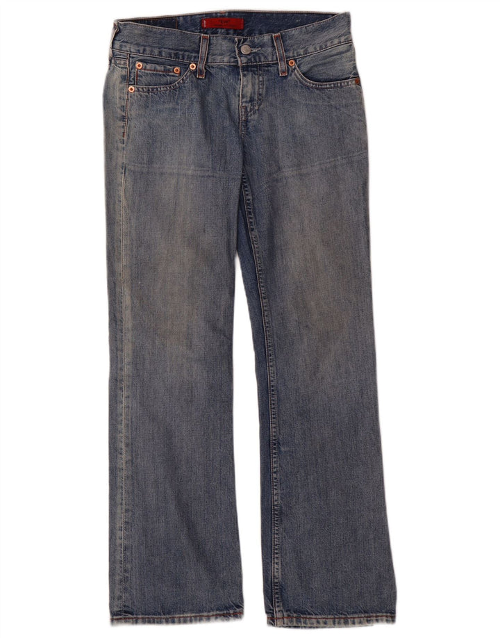 Damskie dżinsy Levi's 557 Bootcut W28 L30 Niebieska bawełna