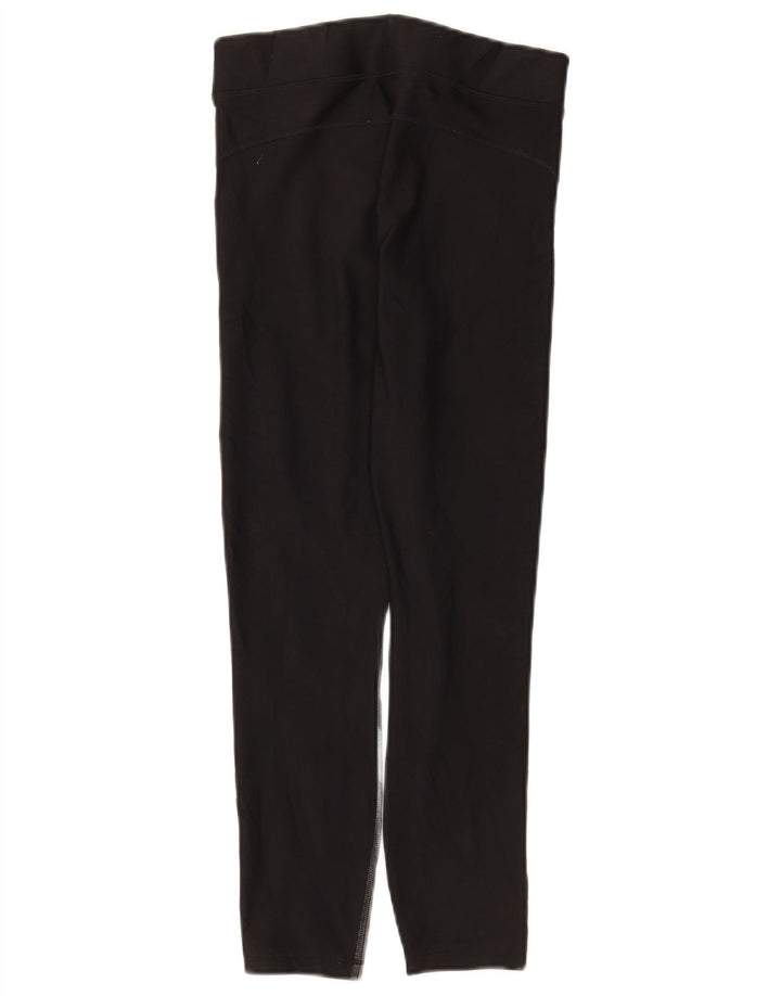 Legginsy damskie Under Armour UK 10, małe, czarne, geometryczne, z poliestru