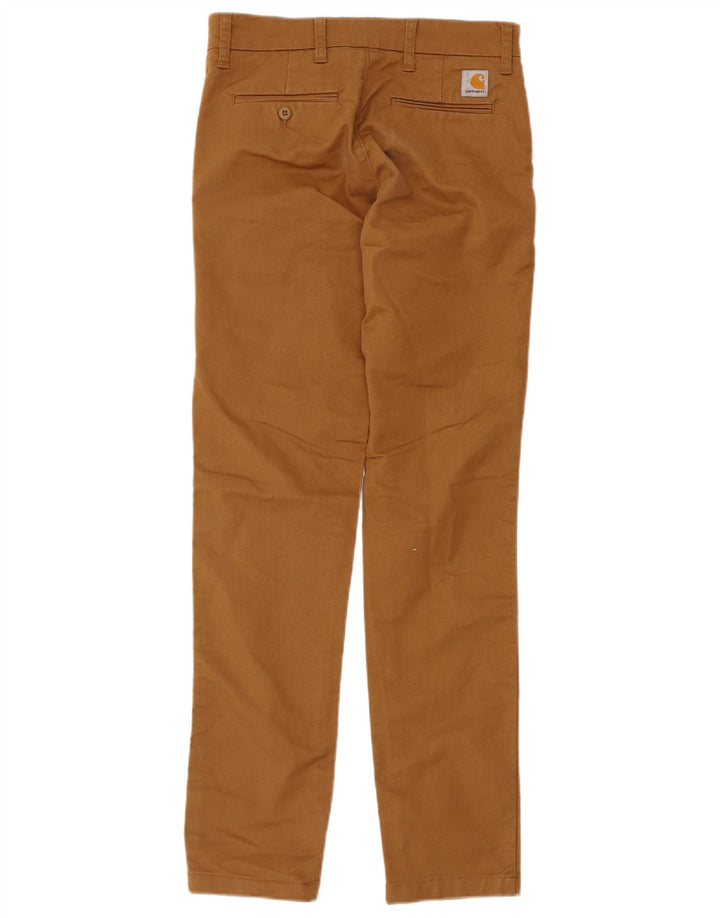 Męskie spodnie Chino Carhartt Sid Slim W29 L32 Beżowa bawełna