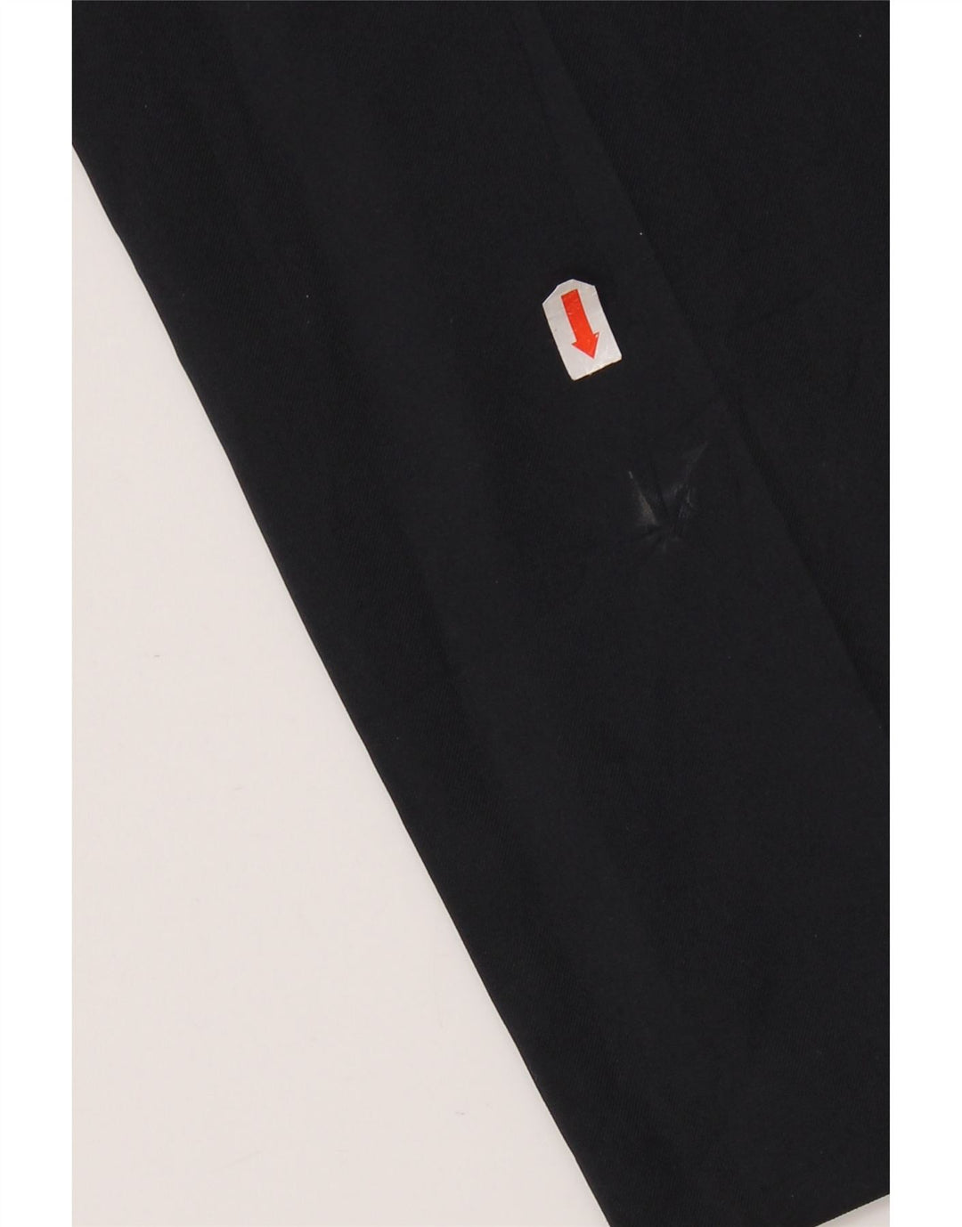 Męskie proste spodnie chino IZOD W38 L32 granatowy poliester