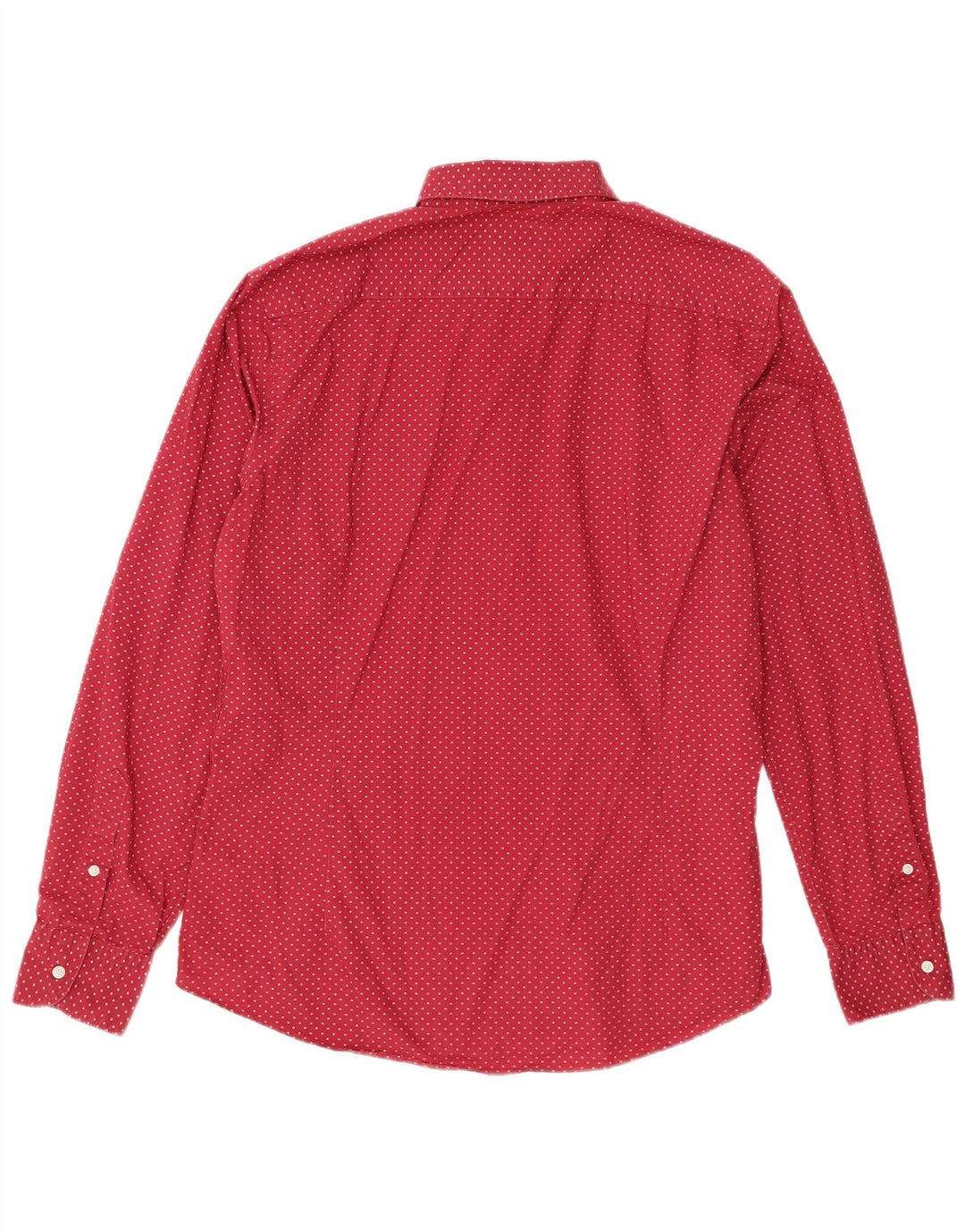 Koszula męska Massimo Dutti, duża, bordowa w cętki