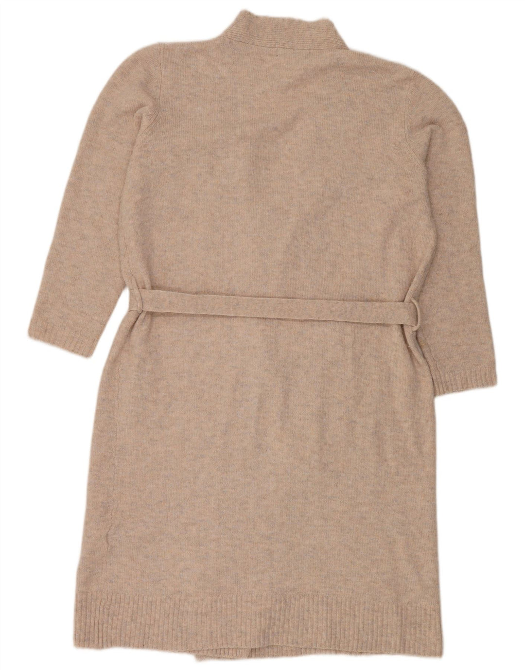 Sweter damski Marks & Spencer Longline Cardigan UK 14 średni beż