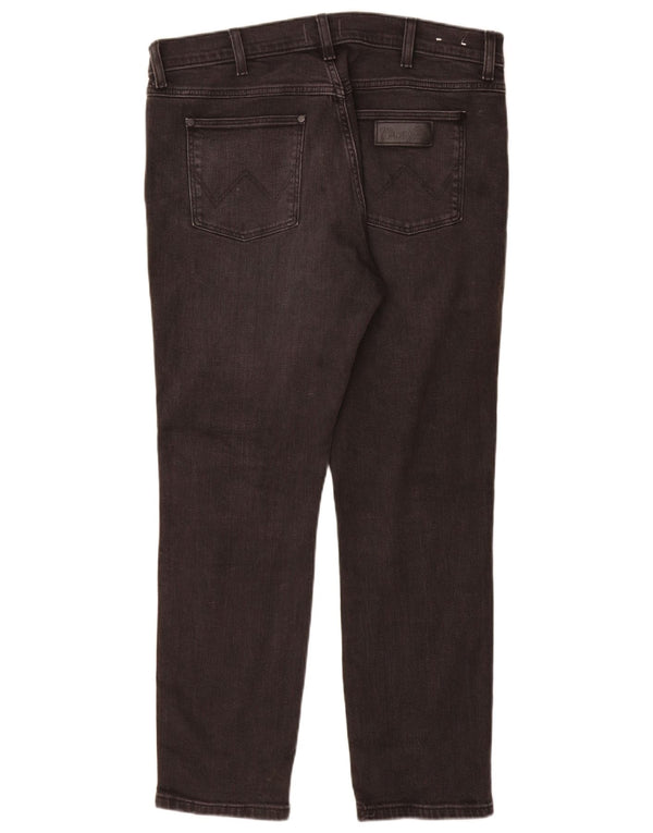 WRANGLER Męskie jeansy Larston Slim W34 L30 Szara bawełna