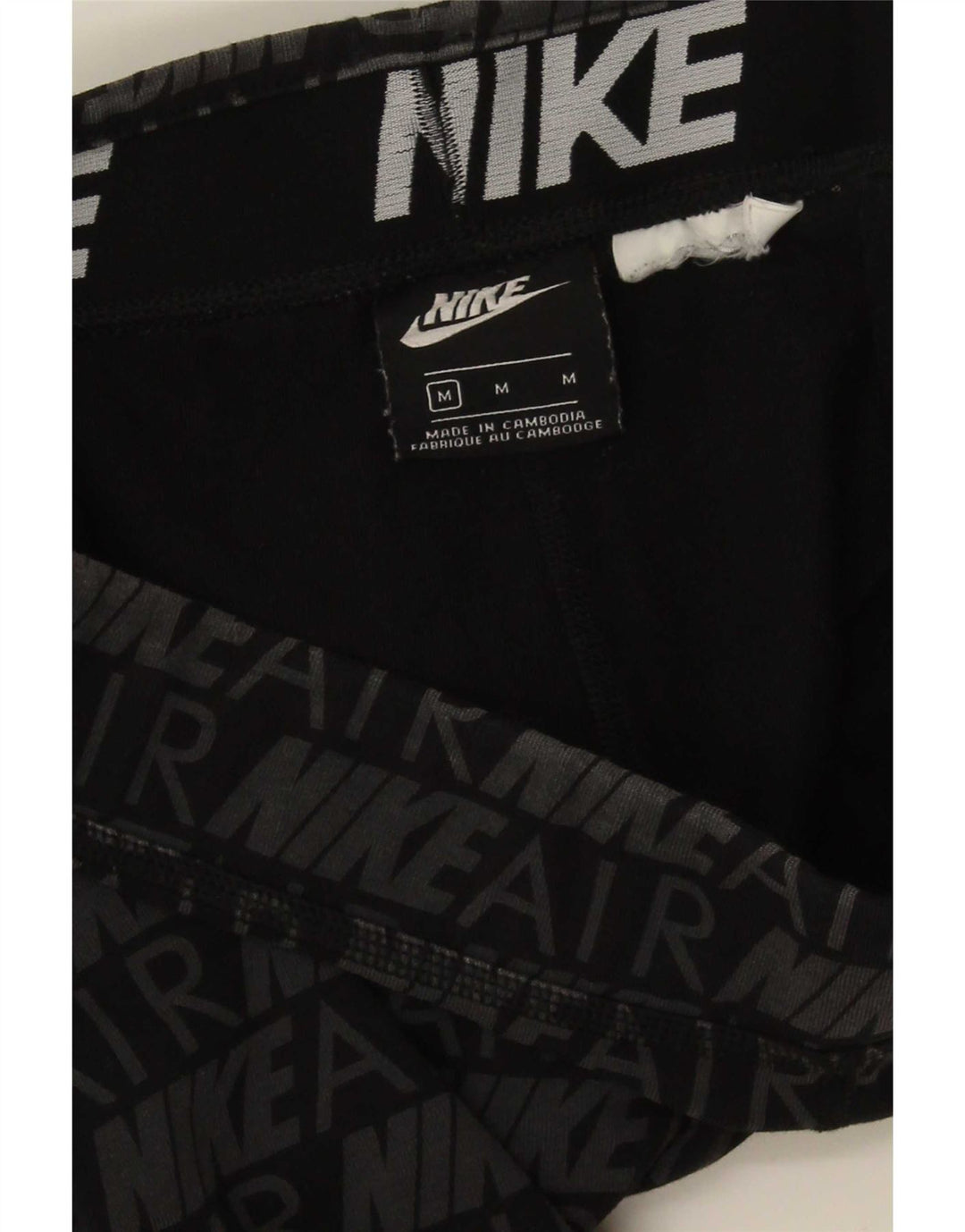 Damskie legginsy Nike Graphic UK 12, średnioszare