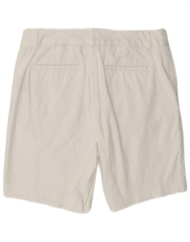 Damskie spodenki Chino Ralph Lauren US 8 Medium W32 Biała bawełna