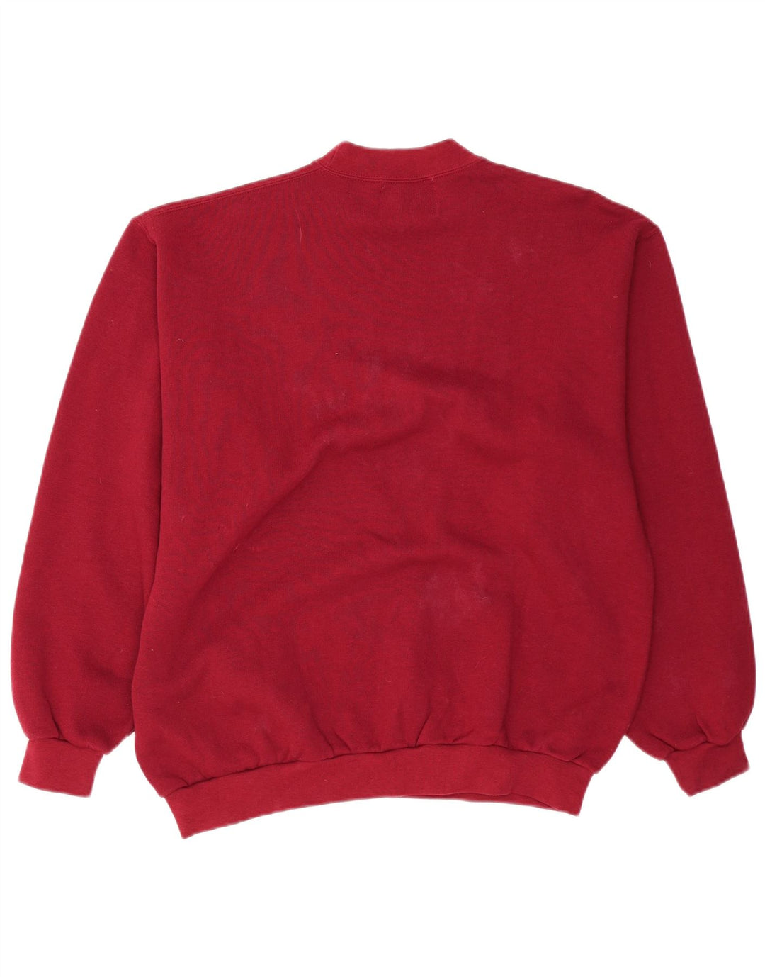 Męska bluza z grafiką GYMNASIUM, duża, bordowa