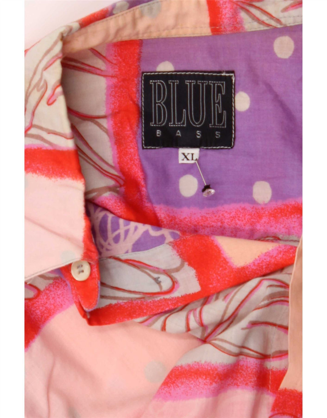 Koszula męska Blue Bass XL, wielobarwny patchwork