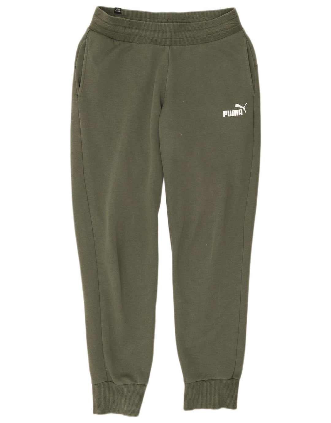 Męskie spodnie dresowe Puma, joggery, małe khaki