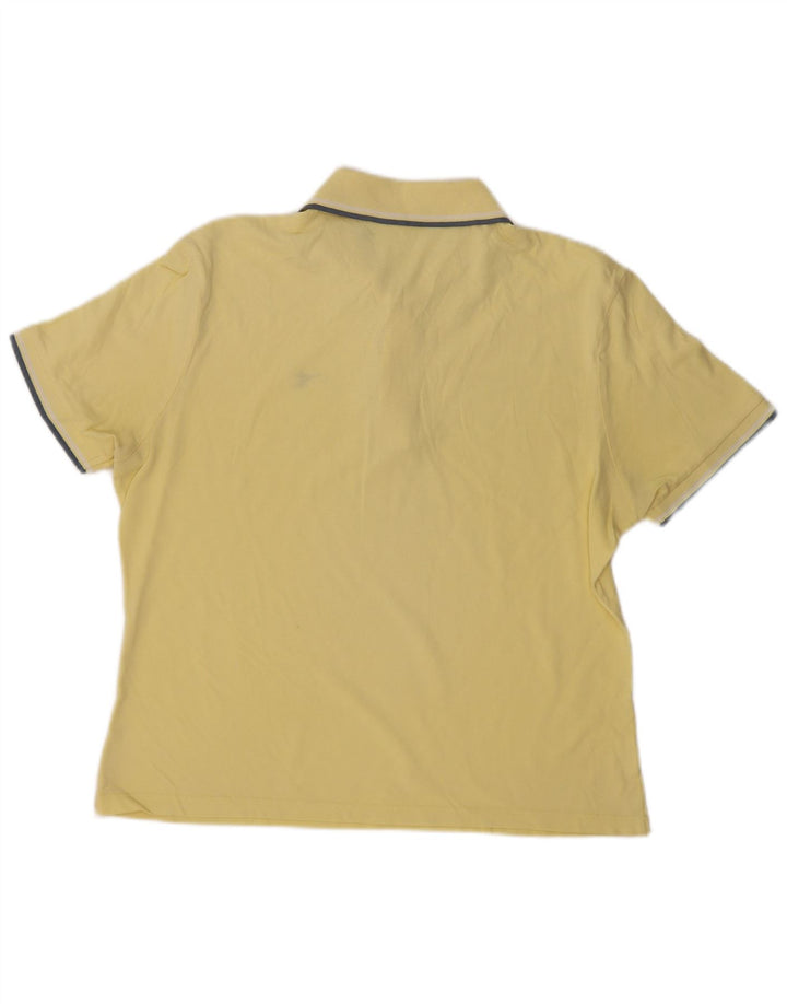 Męska koszulka polo Diadora, duża, żółta