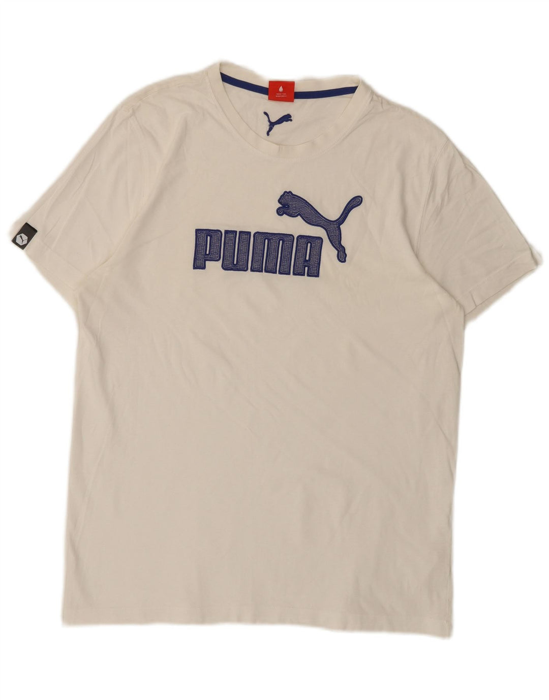 Męski T-shirt Puma z grafiką, duży, biały
