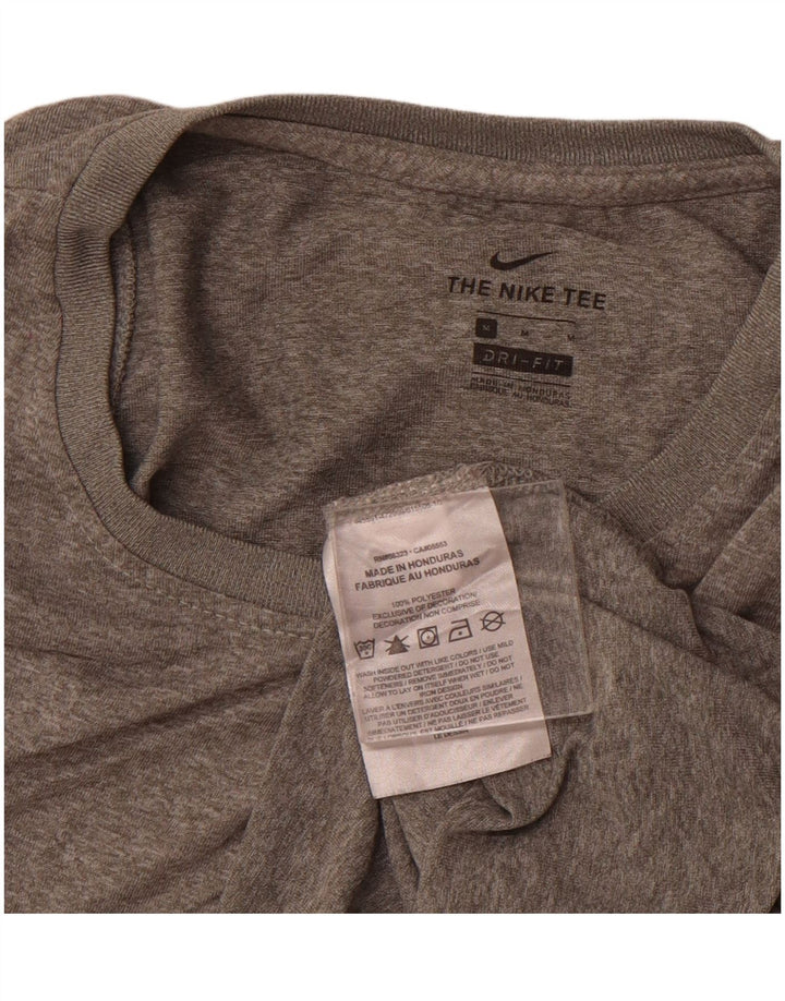 Damska koszulka z kamizelką NIKE Dri Fit UK 12, średnioszara, nakrapiana, poliester