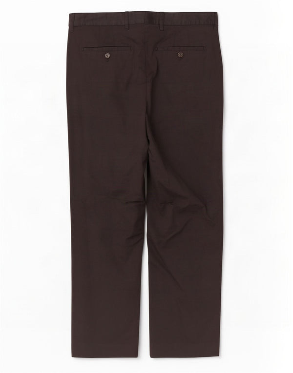 Męskie proste spodnie chino Zara EU 42 Large W32 L31 brązowe