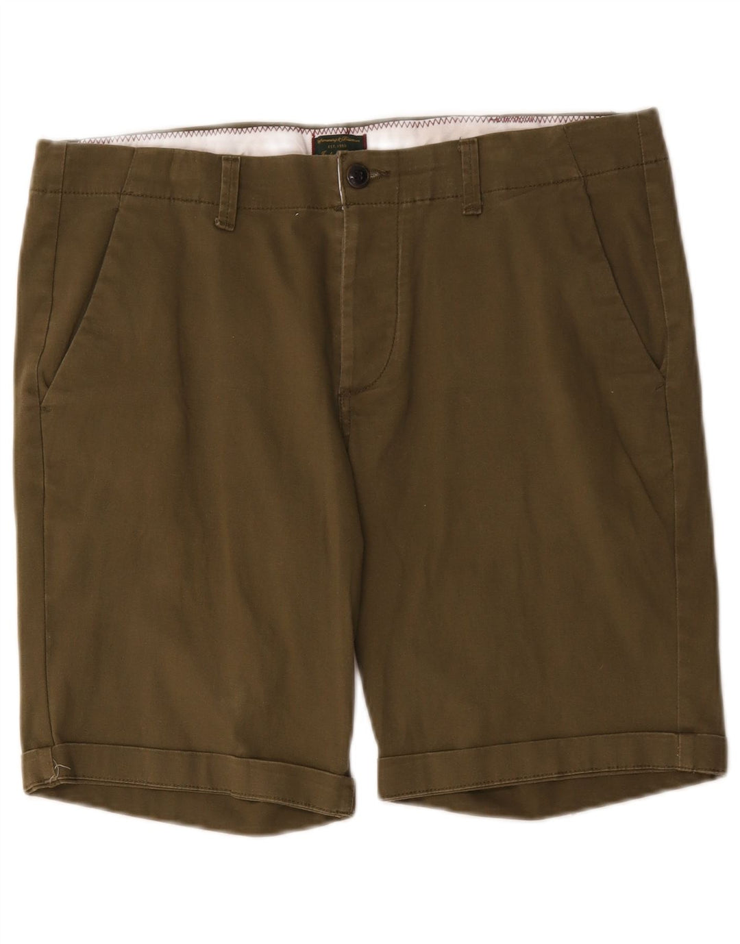 Męskie spodenki chino Jack & Jones, duże, W36, bawełna khaki