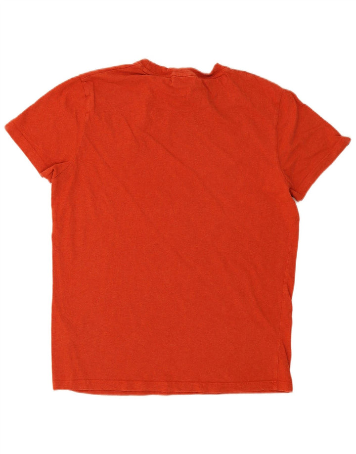 Męski T-shirt Superdry, duży, czerwony, bawełniany