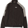 Adidas Męska kurtka dresowa Climalite, mała, czarna, poliestrowa