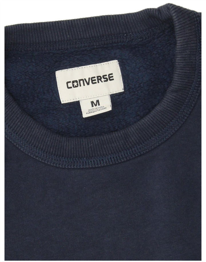 Converse Męski sweter Chuck Taylor, średni granatowy, bawełniany