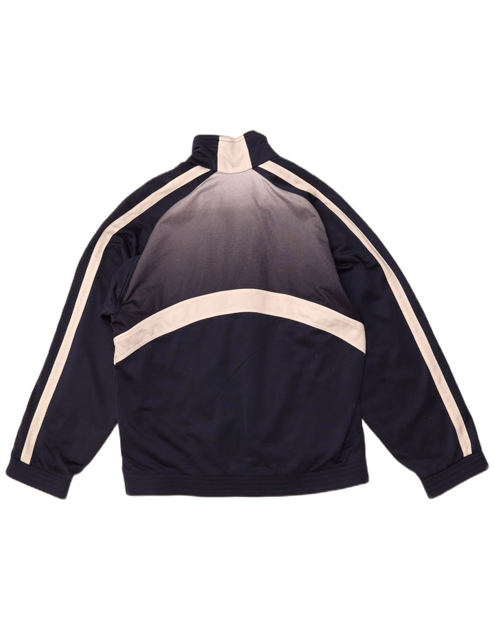 Kurtka męska dresowa LOTTO UK 36/38 Mały granatowy z blokiem kolorów