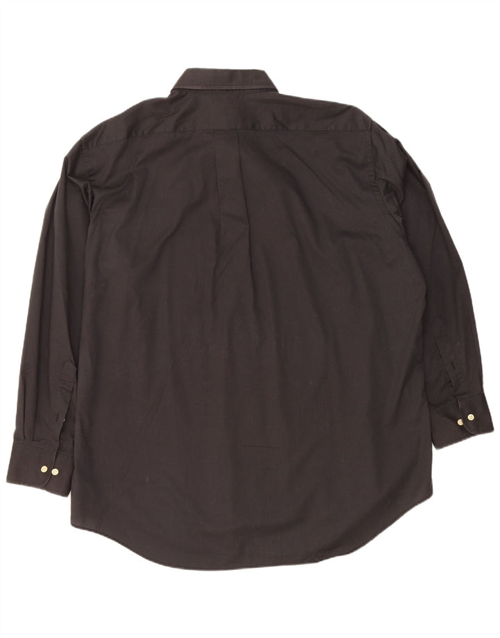 Koszula męska Chaps, rozmiar 17 1/2 XL, czarna bawełna