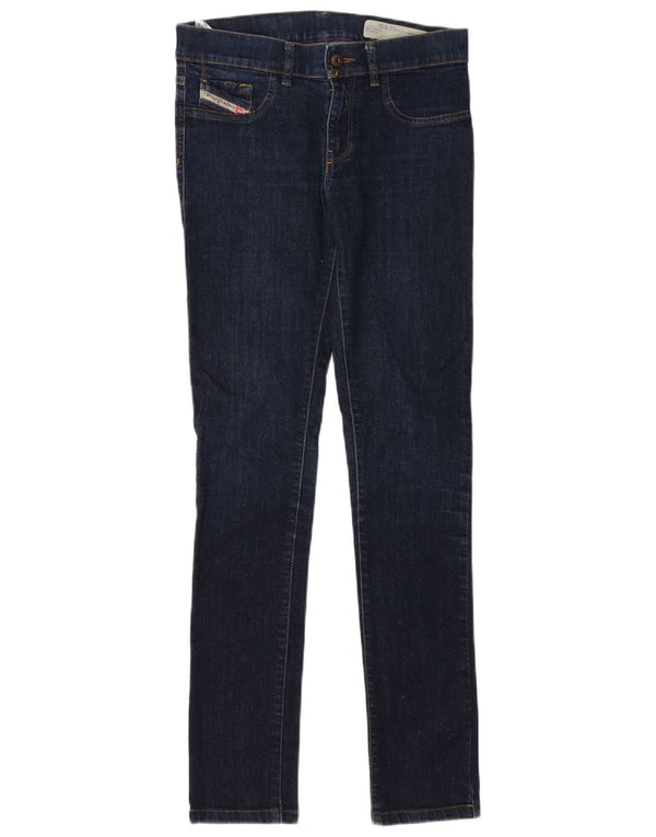 Diesel Damskie Livier Niska Talia Super Slim Jegging Jeansy W28 L31 Granatowe