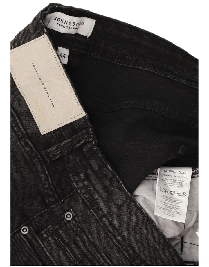 Damskie spodenki jeansowe SONNY BONO IT 44 Medium W29 Czarna bawełna