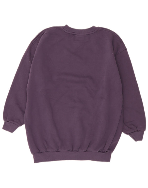 Bluza dziewczęca Nike z grafiką, 12-13 lat, duża, fioletowa bawełna