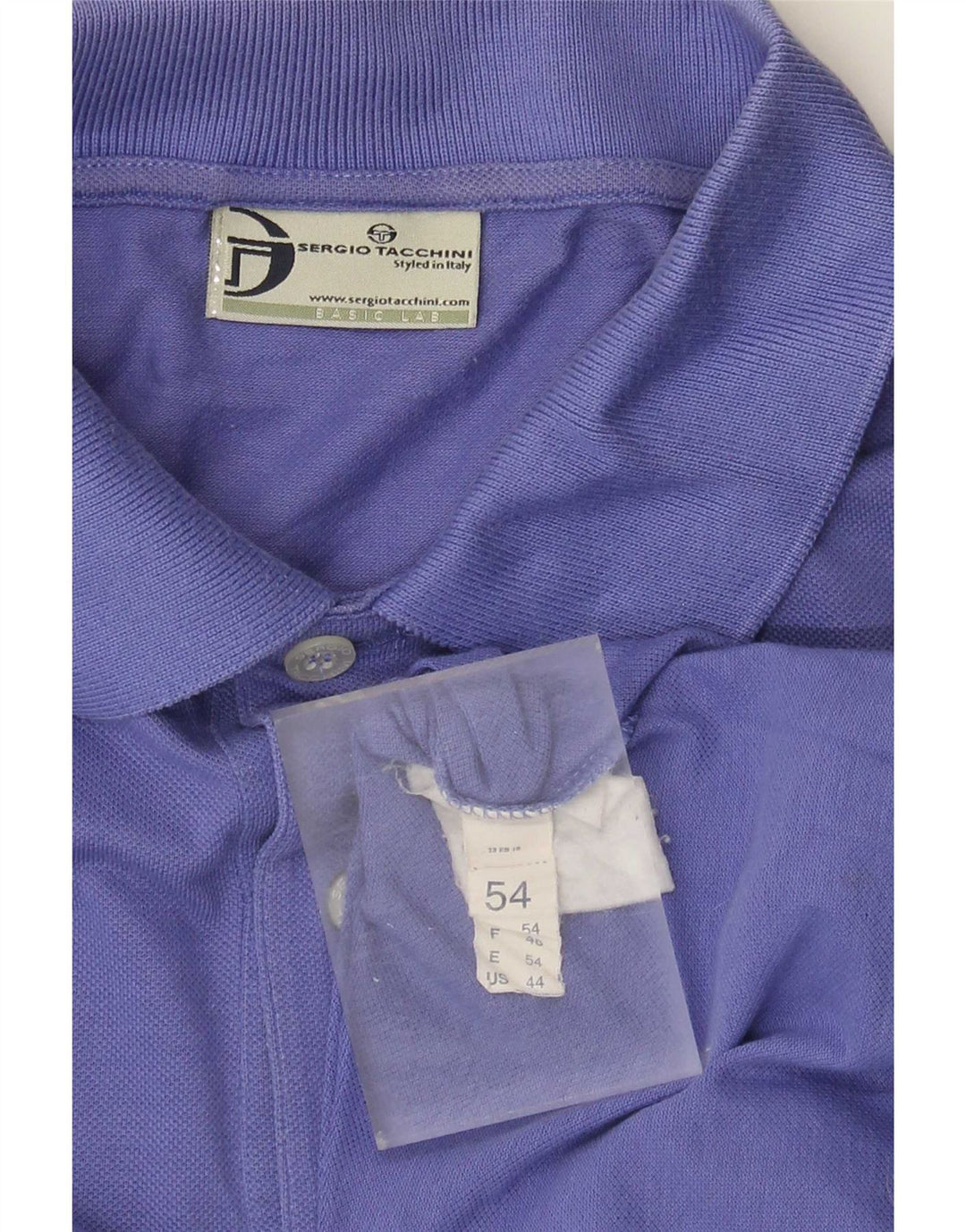 Koszulka Polo Męska Sergio Tacchini IT 54 XL Fioletowa