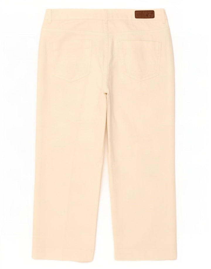 Marks & Spencer Damskie jeansy Cropped UK 12 Medium W32 L23 Off White
