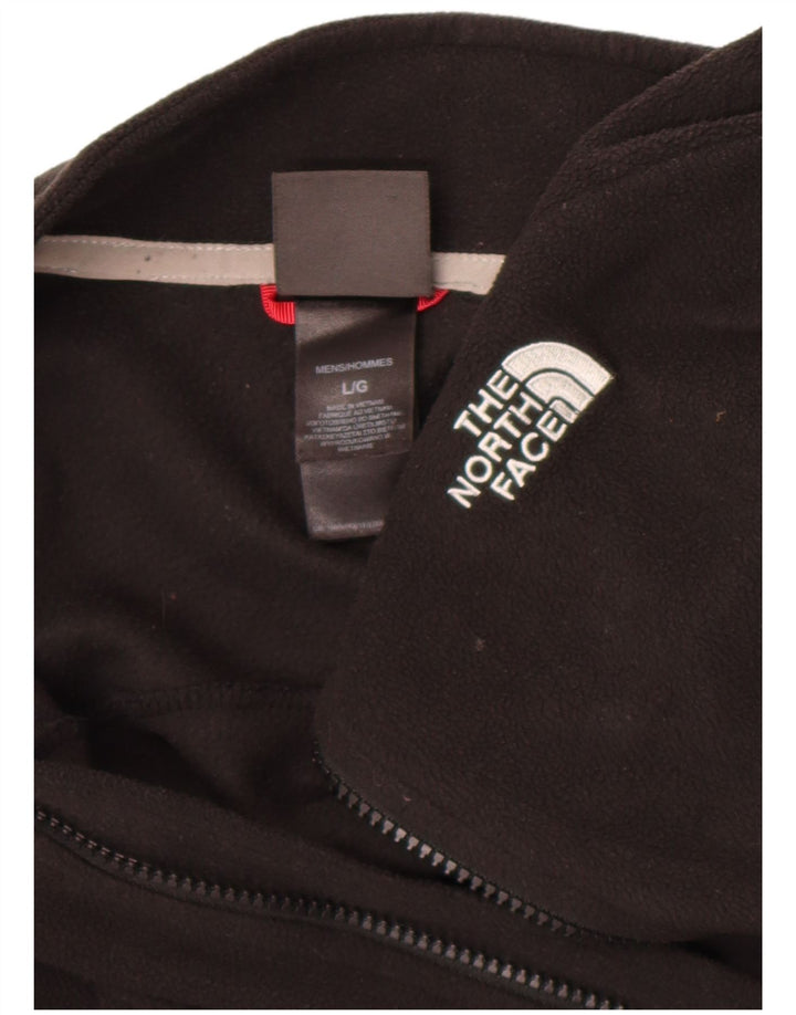 Męska kurtka polarowa The North Face Liner UK 40, duża, czarna, poliestrowa